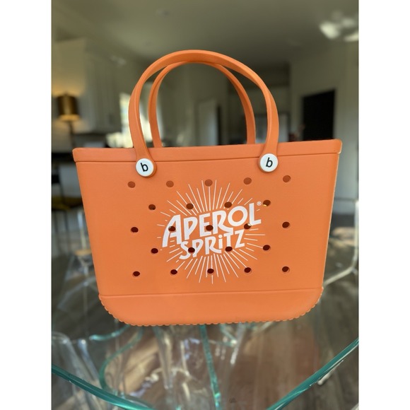 BOGG BAG Handbags - RARE Aperol Spritz Bogg Bag Large Orange Waterproof Pool Beach Special Edition